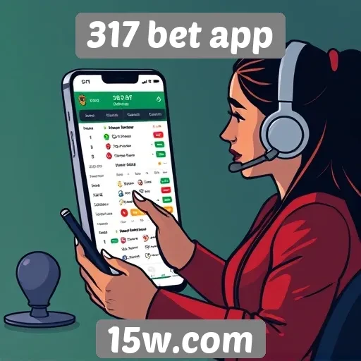 Suporte ao cliente no 317 bet app