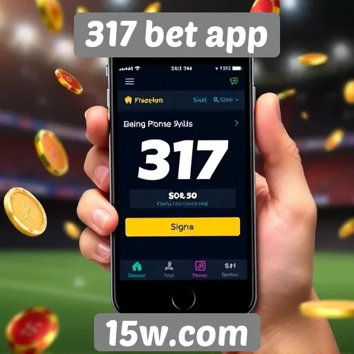 Promoções e bônus disponíveis na 317 bet app
